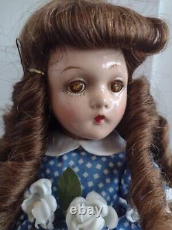 Vintage Composition Doll Madame Alexander 13 Wendy Ann Alice Wonderland 1930s