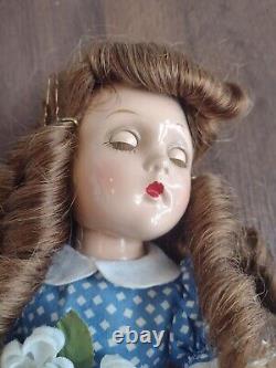 Vintage Composition Doll Madame Alexander 13 Wendy Ann Alice Wonderland 1930s