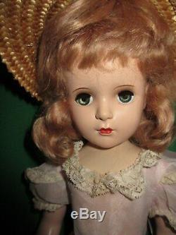 Vintage Hard Plastic Madame Alexander Princess Margaret Rose 17 Doll All Orig