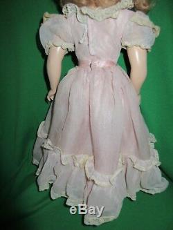 Vintage Hard Plastic Madame Alexander Princess Margaret Rose 17 Doll All Orig