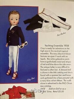 Vintage Infused Madame Alexander Cissy Doll VHTF Yachting Ensemble Minty 1958