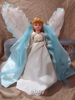 Vintage Madame Alexander 10 WATCHFUL GUARDIAN ANGEL Tree Topper Doll #10740 COA