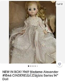 Vintage Madame Alexander 15 Composition Wendy Ann as CINDERELLA