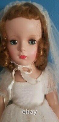 Vintage Madame Alexander 15 Wendy Bride Doll 1953 Clothing