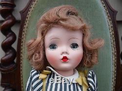 Vintage Madame Alexander 17 Binnie Walker Doll Tagged Dress issues