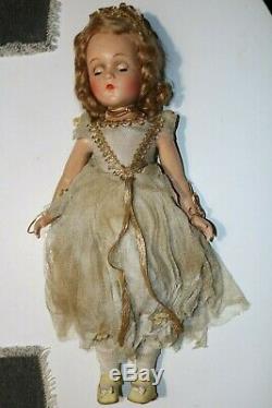 Vintage Madame Alexander 18 Fairy Queen Composition Doll, original outfit