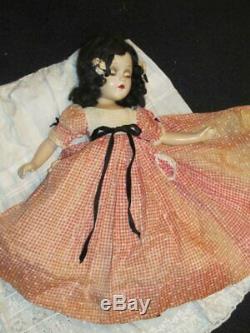 Vintage Madame Alexander 18 Scarlett O'Hara Doll, Original Gown & Dress Tag