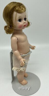 Vintage Madame Alexander 1950's Doll Bend Knee Walker 8 IN Doll Hard Plastic