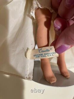 Vintage Madame Alexander 1959 Blonde Cissette Bride Doll 10 Near Mint No Shoes