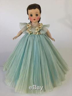 Vintage Madame Alexander 1959 Blue Pleated Bridesmaid Elise Doll