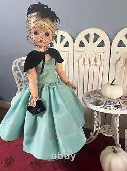 Vintage Madame Alexander 20 InchCissy Doll, Redressed, Beautiful