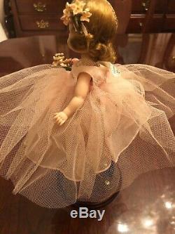 Vintage Madame Alexander Alexanderkins Pink Bridesmaid Doll-Complete Outfit Boot