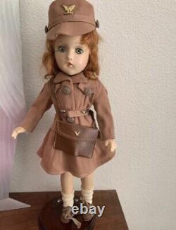 Vintage Madame Alexander Army WAC Wendy-Ann Composition Doll