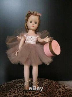Vintage Madame Alexander Ballerina Doll 14 1940's With Rare Accessories