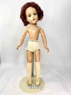 Vintage Madame Alexander Bridesmaid Doll 1930s Wendy Ann Composition Blue Eyes