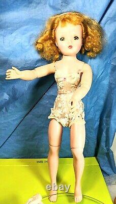 Vintage Madame Alexander CISSY 20 Doll, 1950sTagged Chemise 2 dresses