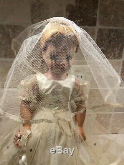 Vintage Madame Alexander CISSY In Bride dress