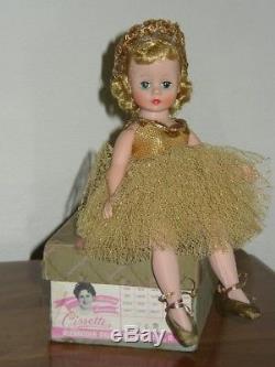 Vintage Madame Alexander Cissette Ballerina Doll 9 Tall With As Is Box