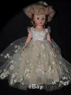 Vintage Madame Alexander Cissette Bridesmaid 1957 Rare #852 Dress
