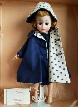 Vintage Madame Alexander Cissette Doll #931 Reversible #941 Navy Taffeta Dress