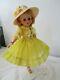 Vintage Madame Alexander Cissette in Yellow Dotted Swiss Beautiful