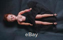 Vintage Madame Alexander Cissy Doll 1956 The Black Mermaid Outfit orig. Flowers