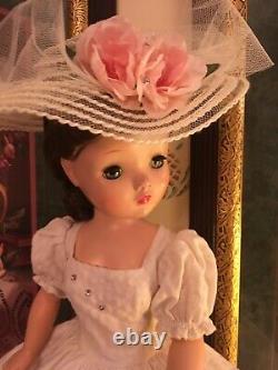Vintage Madame Alexander Cissy Doll 20 Brunette 1950s Redressed