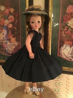 Vintage Madame Alexander Cissy Doll 20 Navy with Bolero 1955