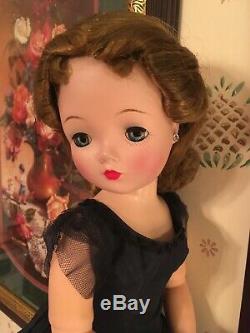 Vintage Madame Alexander Cissy Doll 20 Navy with Bolero 1955