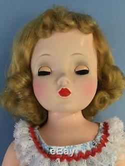 Vintage Madame Alexander Cissy Doll in HTF Cornflower Blue Sundress