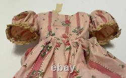 Vintage Madame Alexander Cissy doll VHTF #2082 Pink Ribbons & Roses Dress & Slip