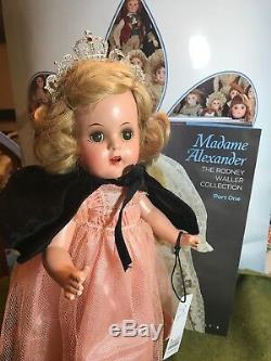 Vintage Madame Alexander Composition Princess Elizabeth Orig Rare peach Gown