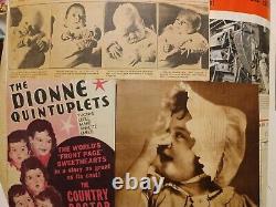 Vintage Madame Alexander Dionne Quintuplet Dolls and Collection