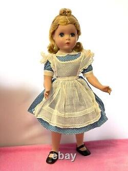 Vintage Madame Alexander Doll Alice In Wonderland 17 Tall