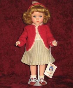 Vintage Madame Alexander Doll Maggie 14 Hard Plastic Original Dress & Hang Tag
