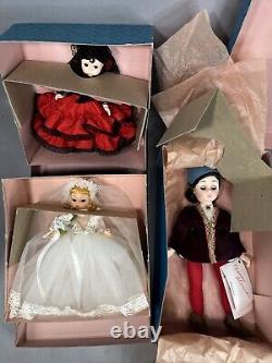Vintage Madame Alexander Doll lot Barbie Tommy Kelly Wizard Oz Alice Wonderland
