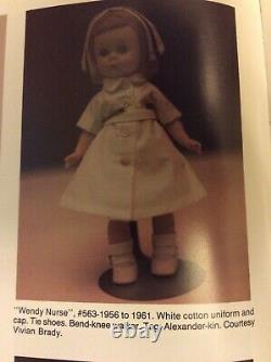 Vintage Madame Alexander HTF Wendy Nurse, #563-1956 to 1961