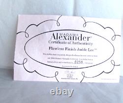 Vintage Madame Alexander Jadde Lee Flawless Finish In Box Certificate Limited Ed