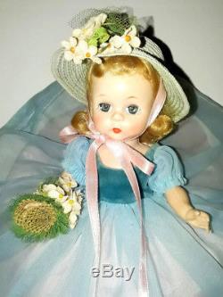 Vintage Madame Alexander Kins 8 Wendy Doll 1953 Blue Danube SLW Walker