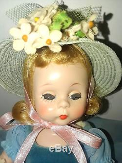 Vintage Madame Alexander Kins 8 Wendy Doll 1953 Blue Danube SLW Walker