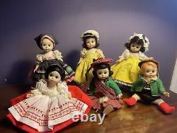 Vintage Madame Alexander Lot Of 17 Dolls Sound Of Music And More