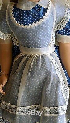 Vintage Madame Alexander (Maggie) 17 Hard Plastic Alice in Wonderland Doll