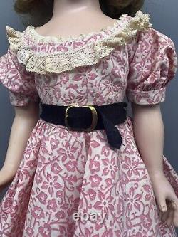 Vintage Madame Alexander Maggie Walker #1816 Tagged Dress 1953 18 Hard Plastic