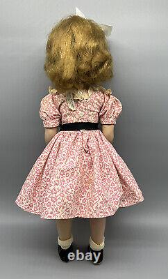Vintage Madame Alexander Maggie Walker #1816 Tagged Dress 1953 18 Hard Plastic