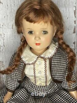 Vintage Madame Alexander Margaret OBrien 18 Composition Doll