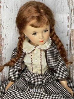 Vintage Madame Alexander Margaret OBrien 18 Composition Doll