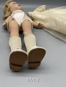 Vintage Madame Alexander Princess Elizabeth Composition Doll 13 IN Doll Tag 30's