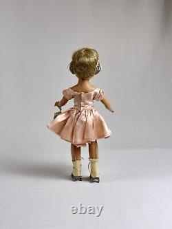 Vintage Madame Alexander Roller Skating Doll In Very Good Condition Aged Dress