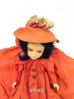 Vintage Madame Alexander Scarlett o Hara Doll Composition 14 Tall