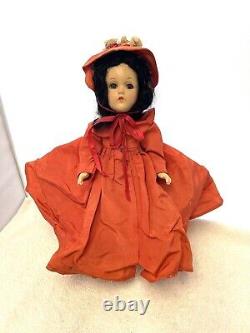 Vintage Madame Alexander Scarlett o Hara Doll Composition 14 Tall